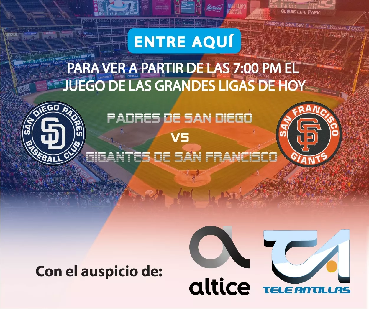 EN VIVO: Padres de San Diego vs. Gigantes de San Francisco