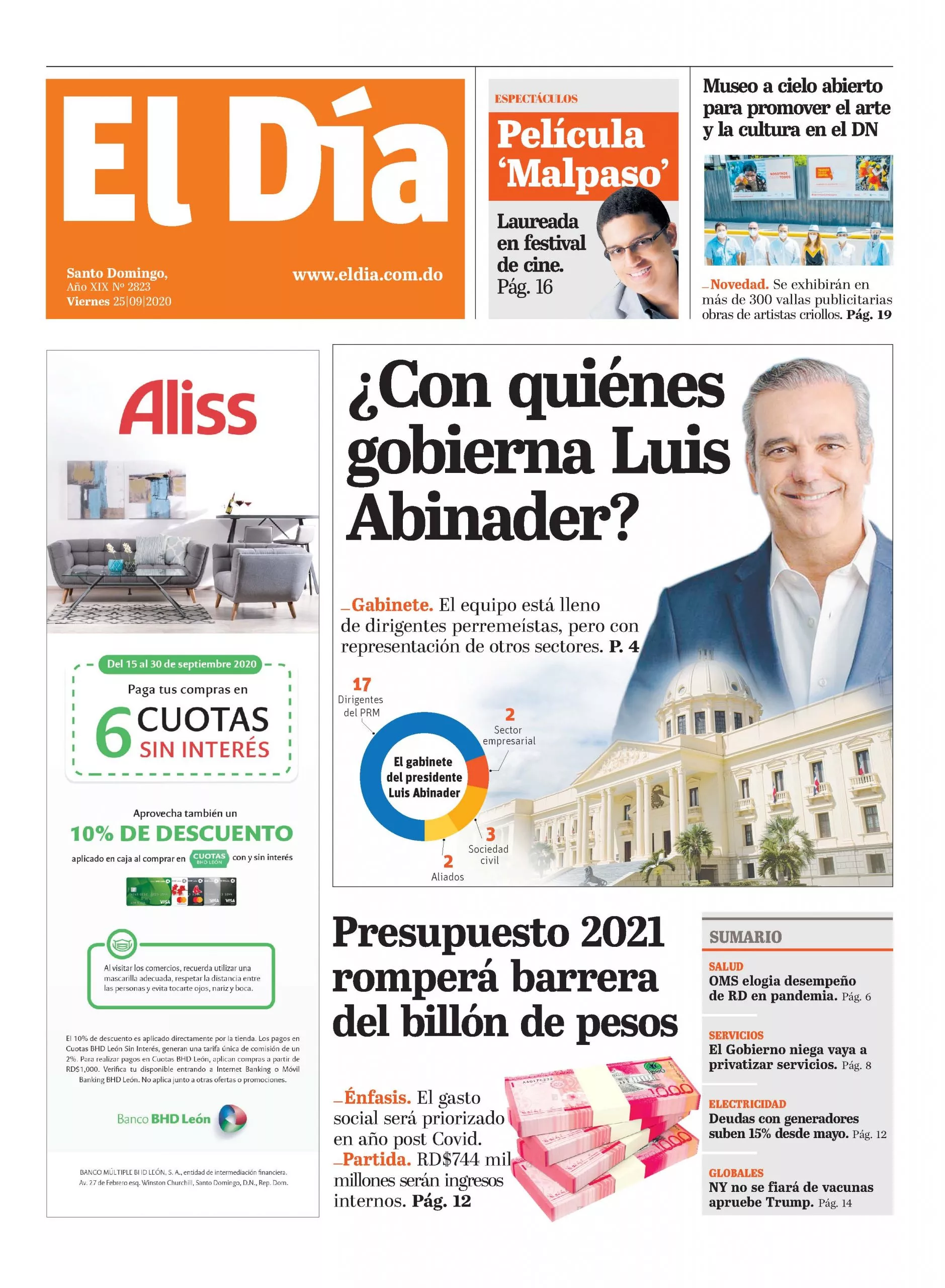 Portada impresa