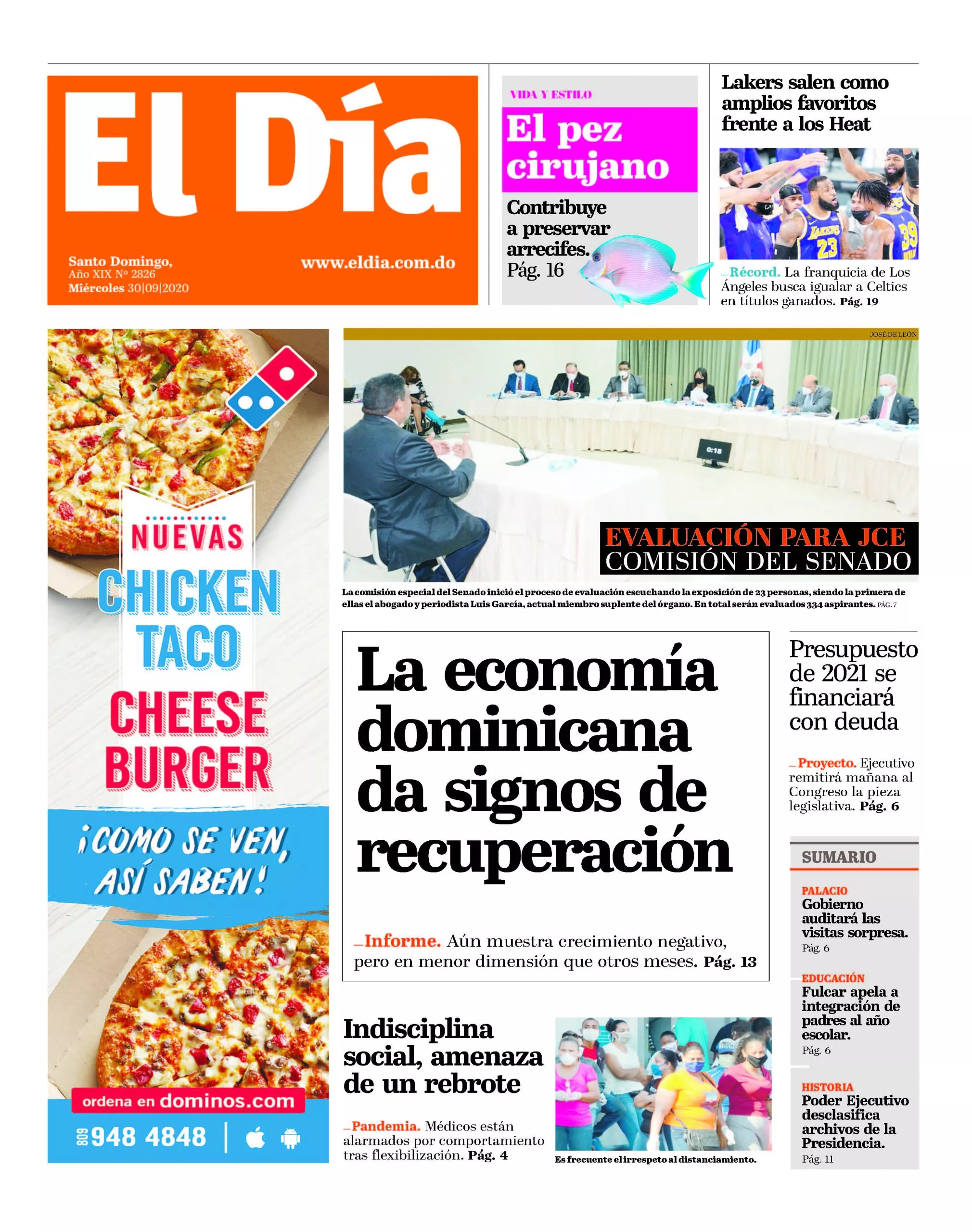 Portada impresa
