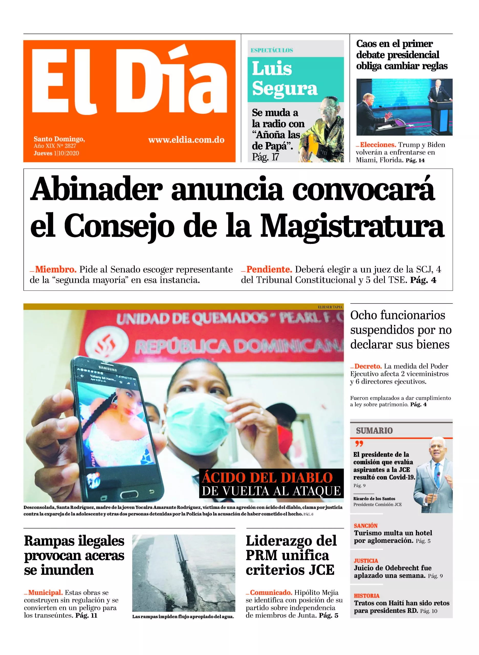 Portada impresa