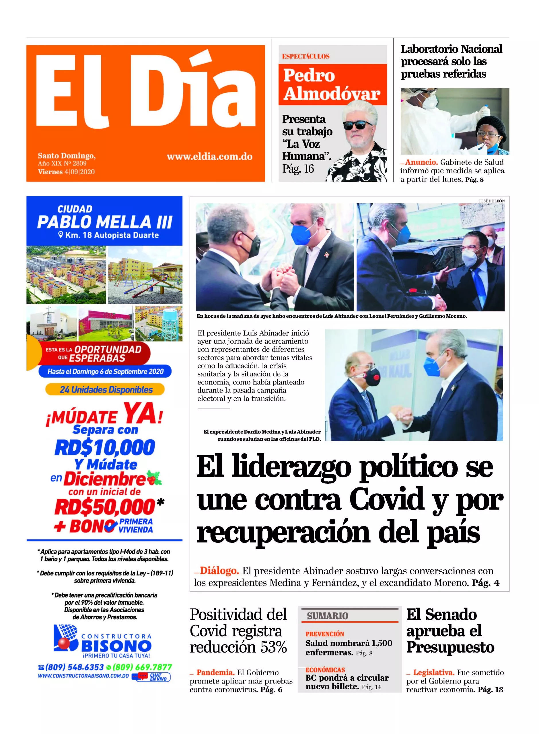 Portada impresa