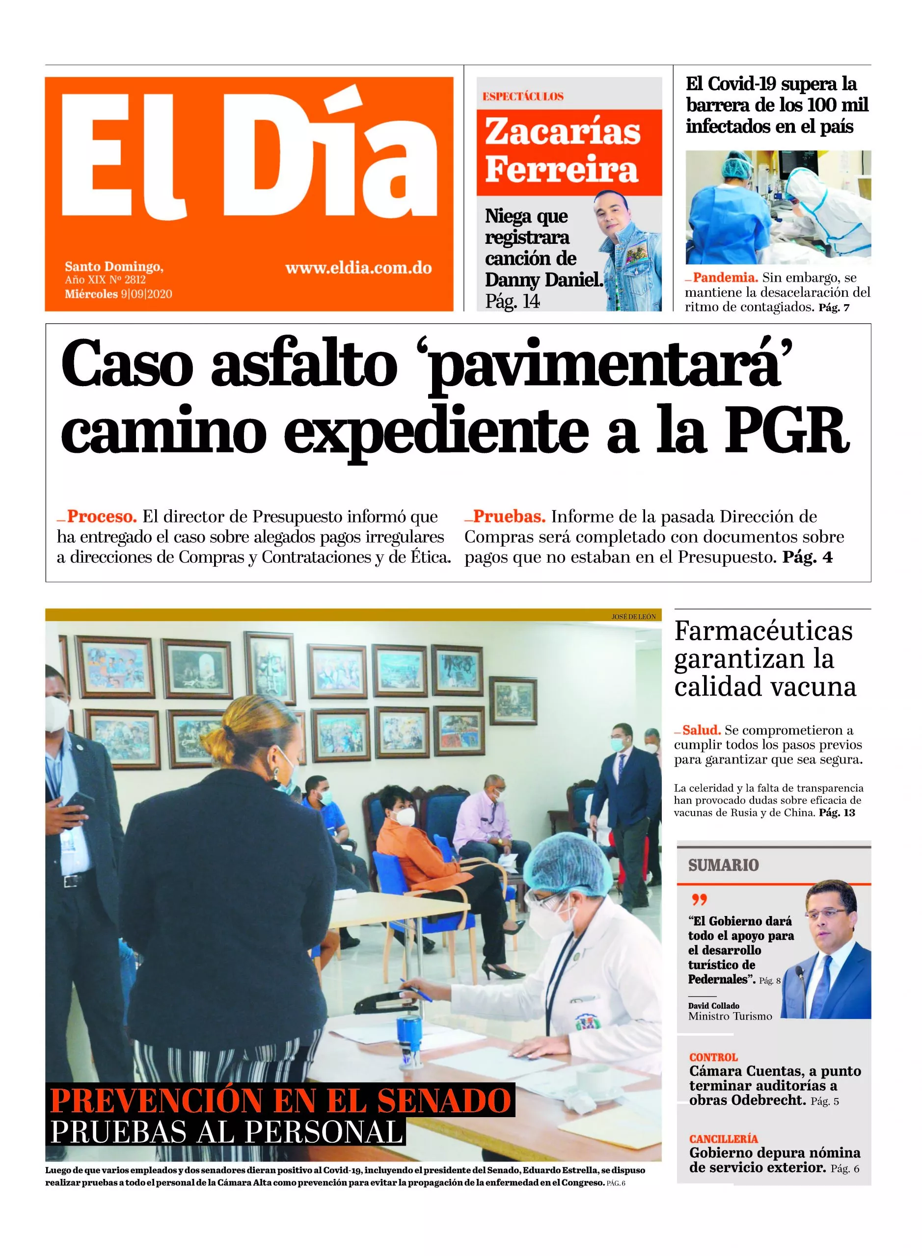 Portada impresa