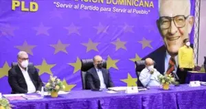 Comité Político del PLD rinde tributo al Gordo Oviedo