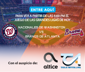 En vivo: Juego entre Nacionales de Washington y Bravos de Atlanta