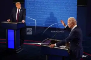 La ventaja de Biden sobre Trump se amplió tras el primer debate, según sondeo