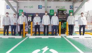 Inauguran primera estación de carga Evergo en la Torre Popular