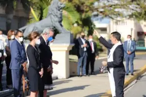 Bendicen la gestión presidencial 2020-2024 durante acto en el Palacio Nacional