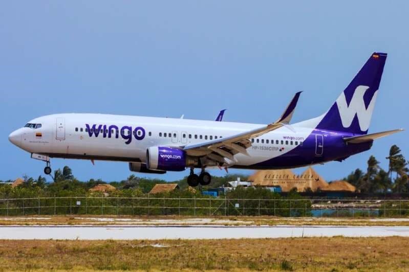 Aerolínea Wingo reiniciará sus vuelos a República Dominicana