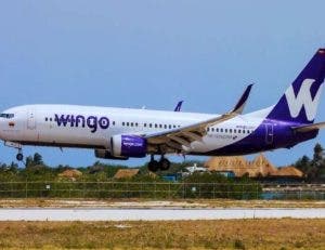 Aerolínea Wingo reanuda vuelos a Dominicana