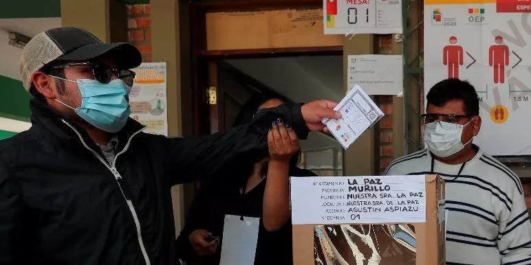 Bolivia votará con pandemia