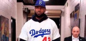 LeBron y otros famosos celebran título de Dodgers