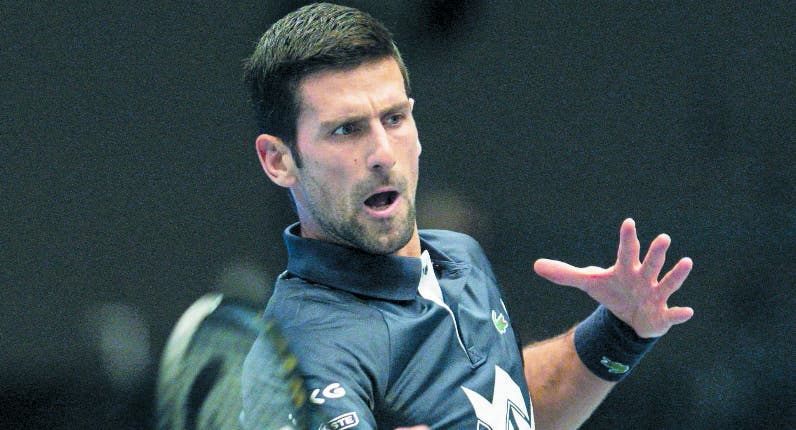 Djokovic continúa  arrollador; vence  a Coric en Viena