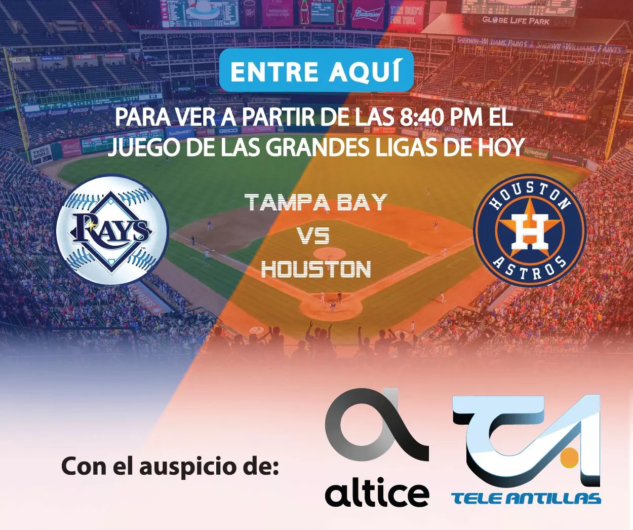 En vivo: Juego entre Tampa Bay y Houston