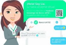 Lafise con nueva asistente virtual