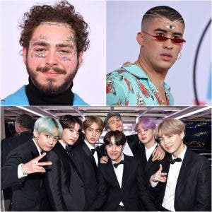 Malone, Bad Bunny y BTS listos para los Premios Billboard