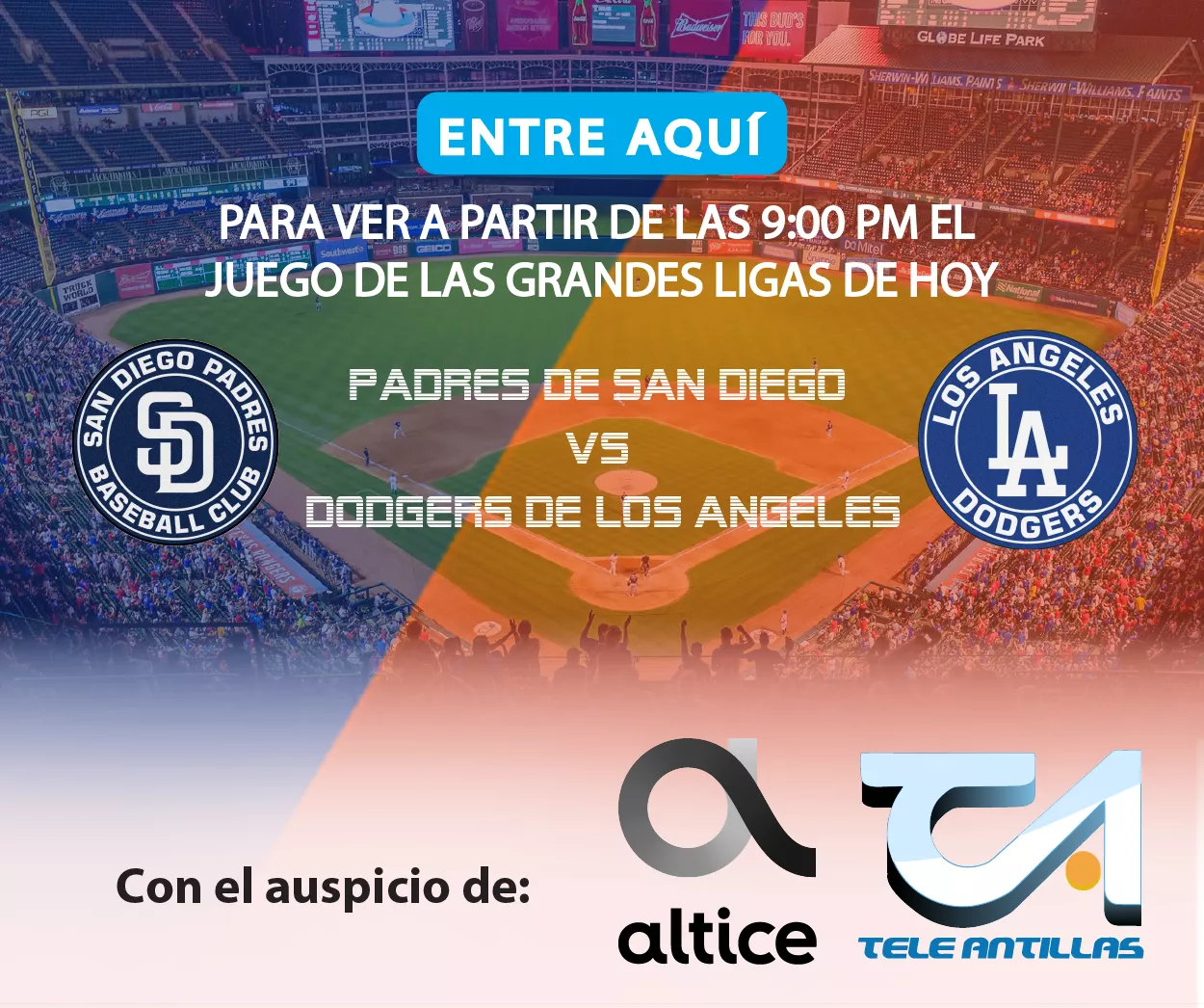 En vivo: Juego entre Padres de San Diego y Dodgers de los Ángeles