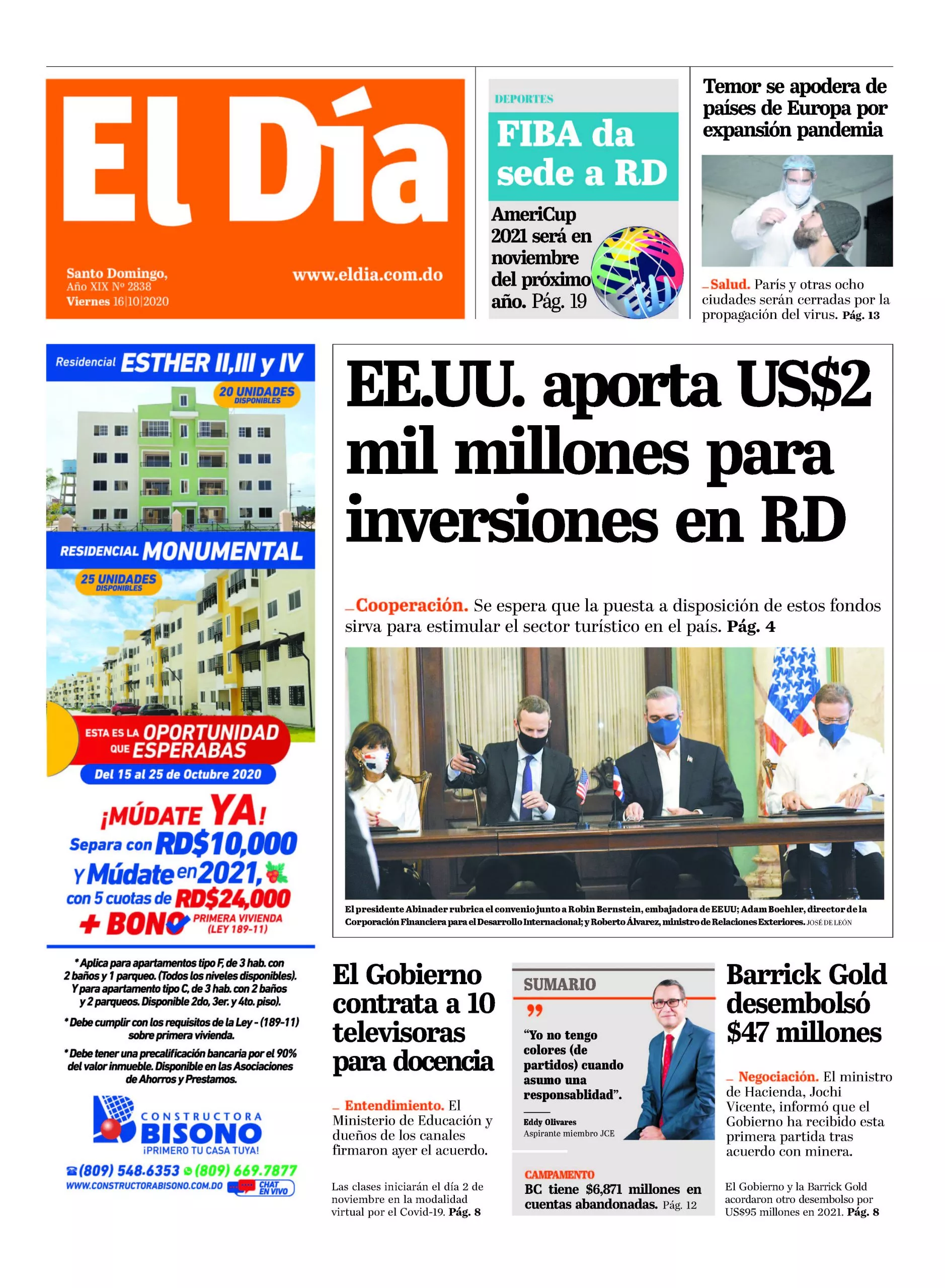 Portada impresa