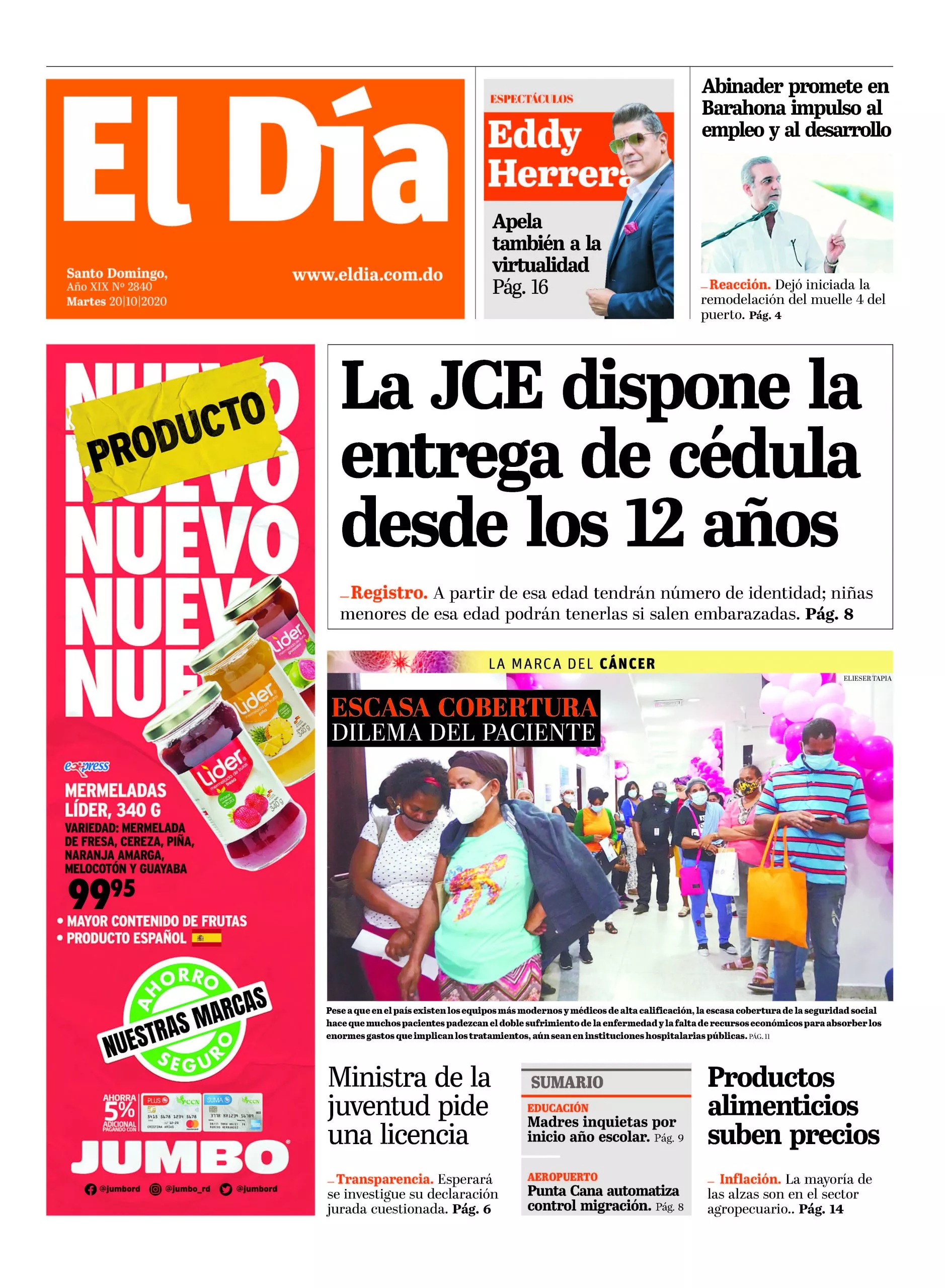 Portada impresa