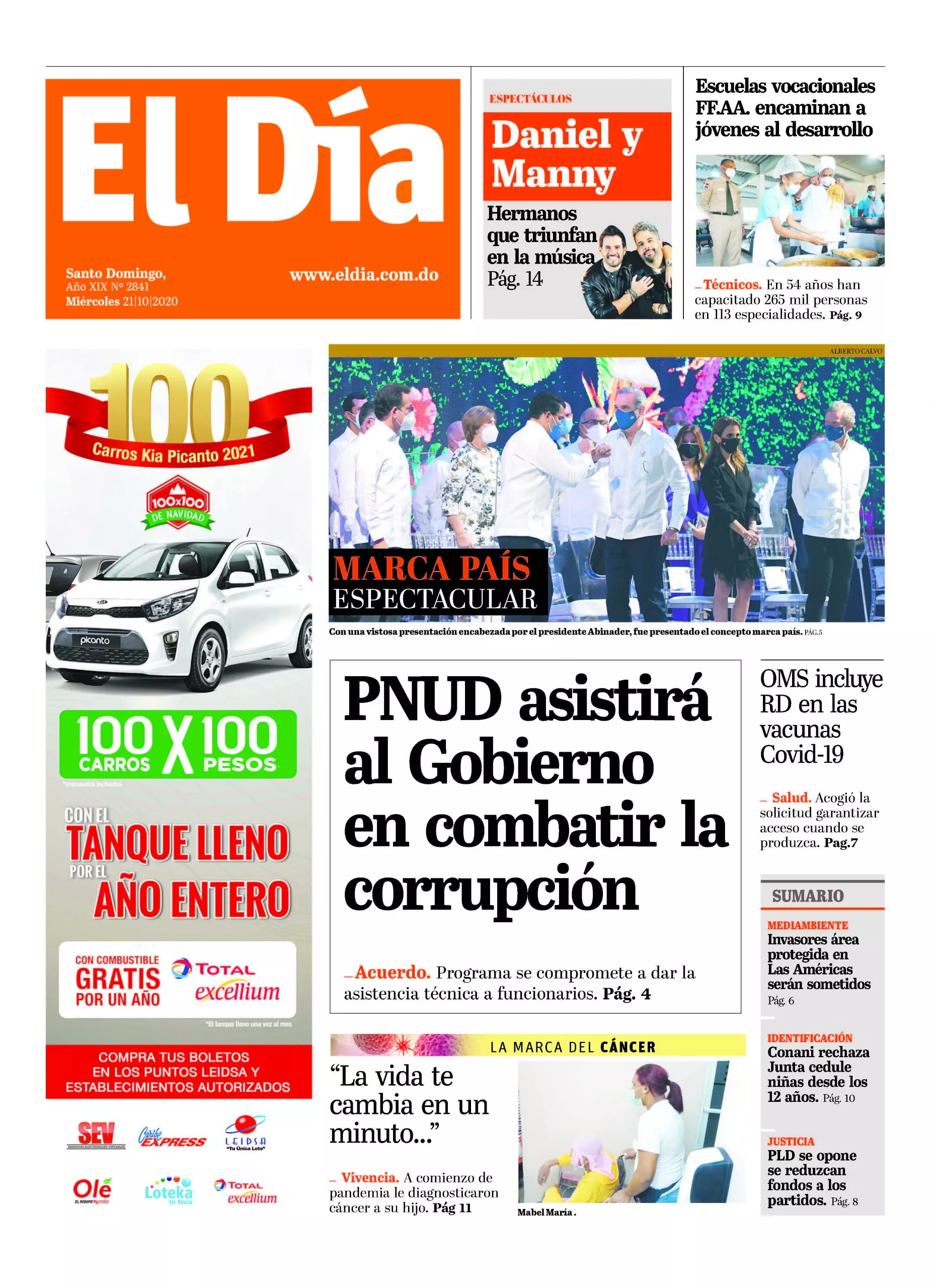 Portada impresa