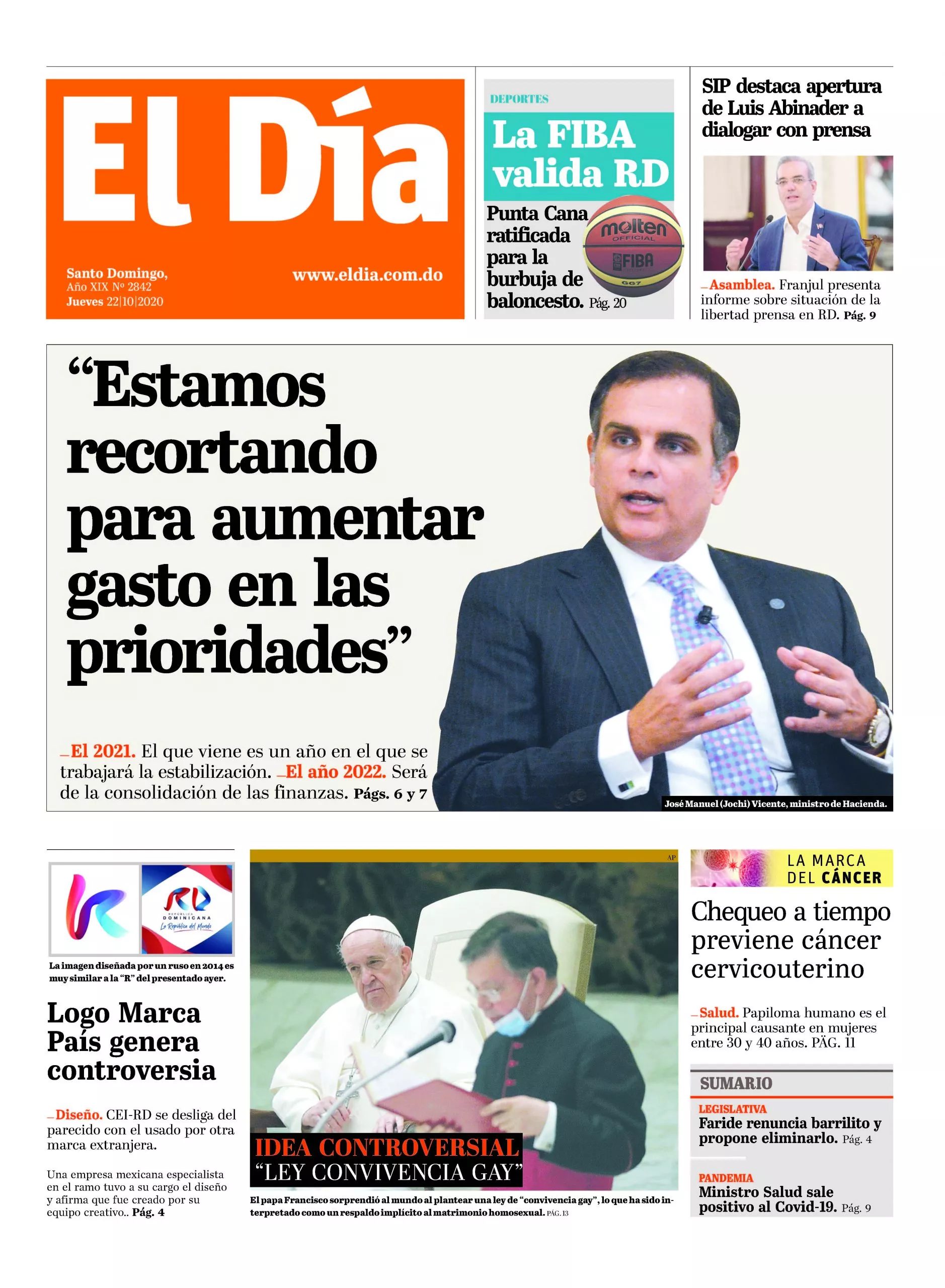 Portada impresa