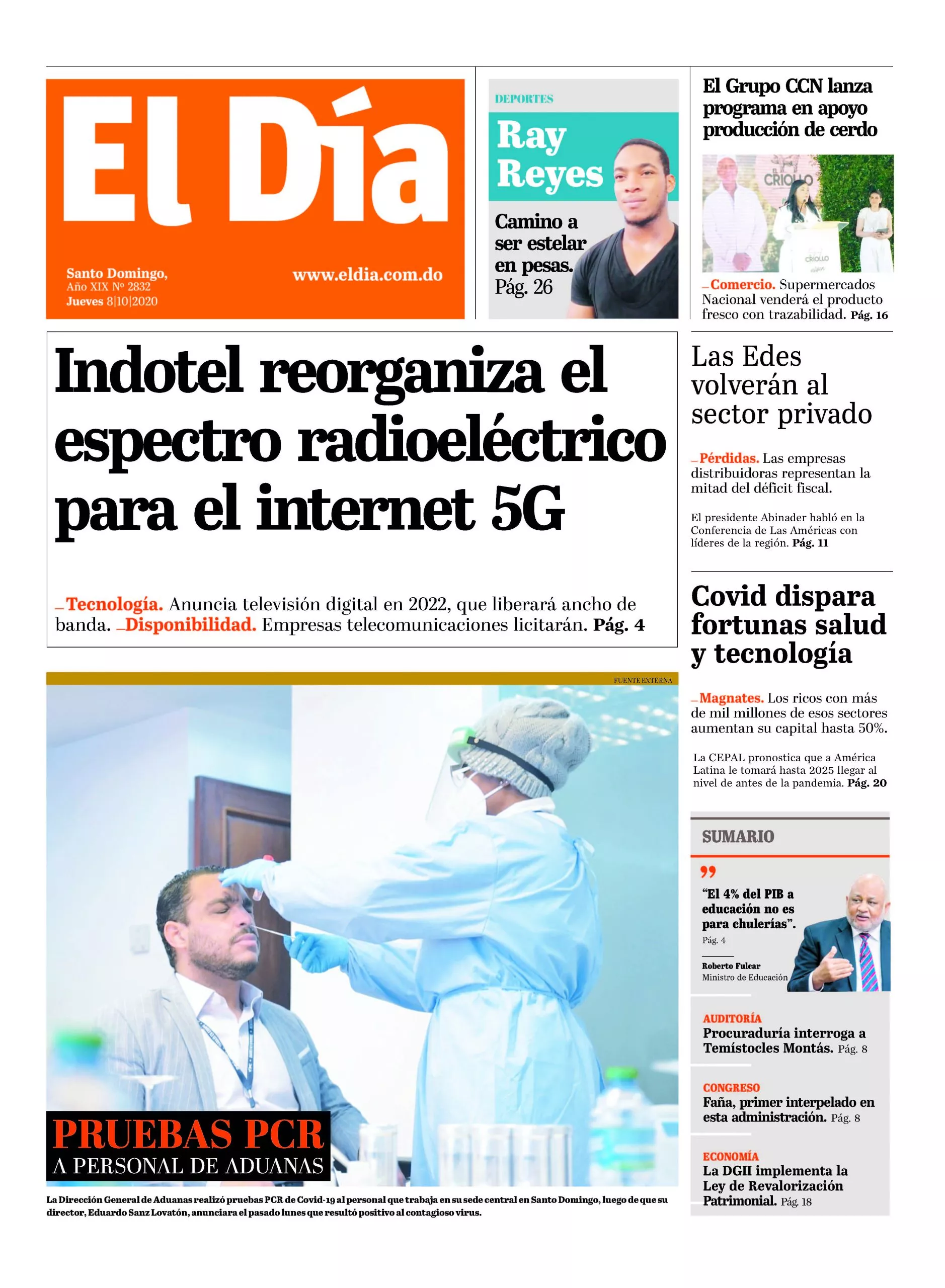 Portada impresa