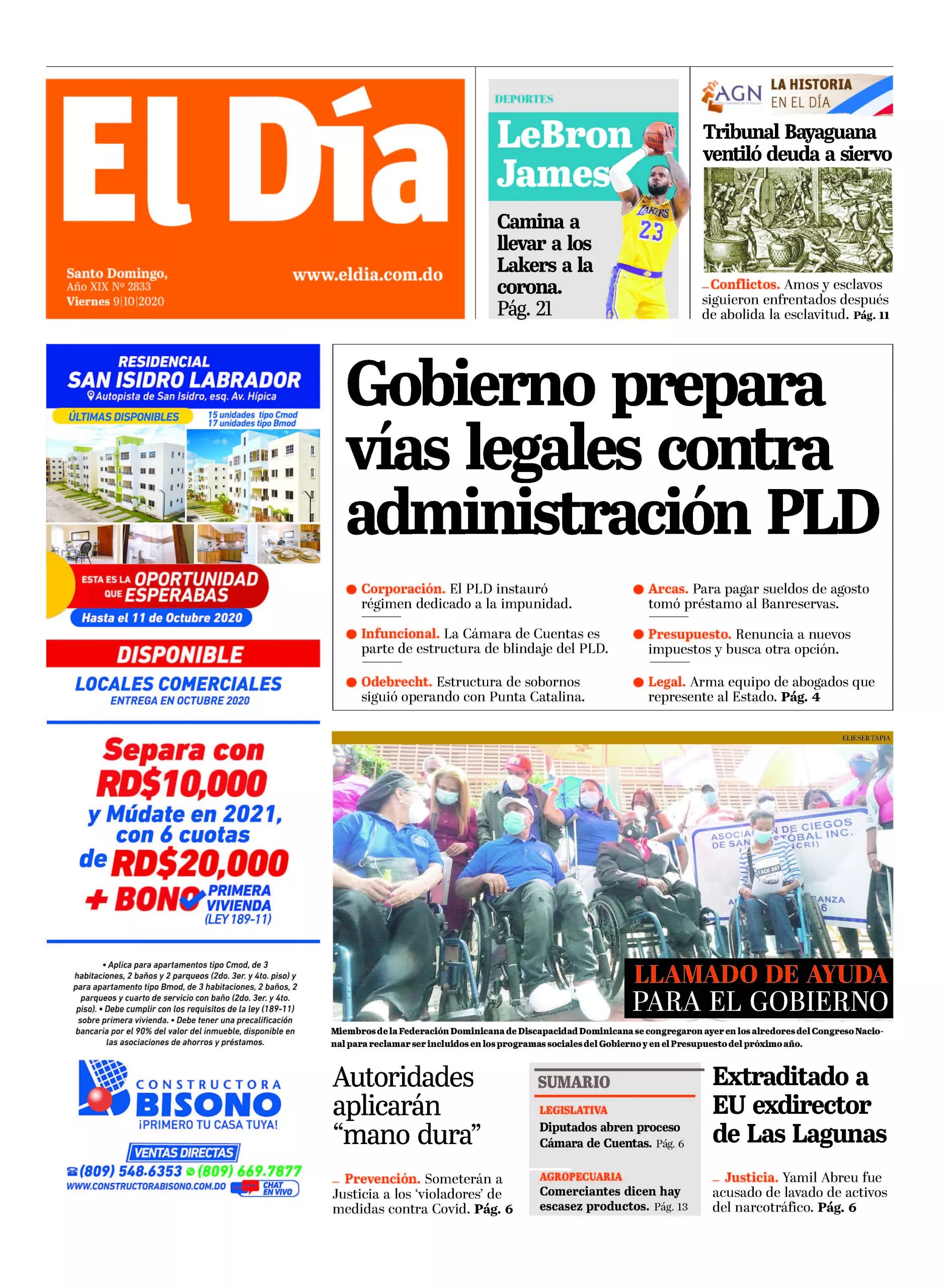 Portada impresa