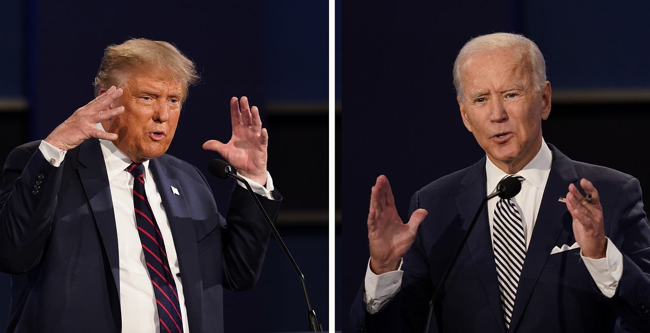 Trump y Biden se preparan para su último debate