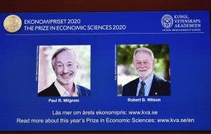 Estadounidenses Milgrom y Wilson ganan el Nobel de economía