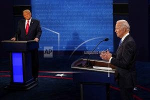 Empieza el debate de los micrófonos cerrados, el último entre Trump y Biden