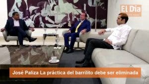 José Paliza: «La práctica del barrilito debe ser eliminada»