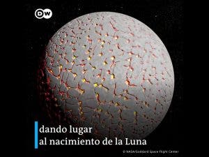 ¿Cómo se formó la luna?