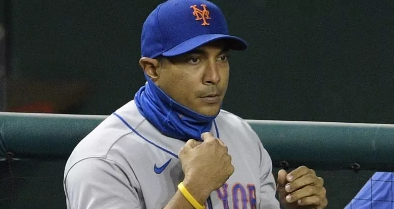 Luis Rojas seguirá  como piloto de los Mets de Nueva York en temporada 2021