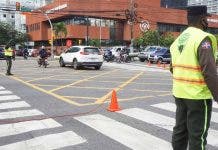 Flujo vehicular mejora  con reconversión  vial