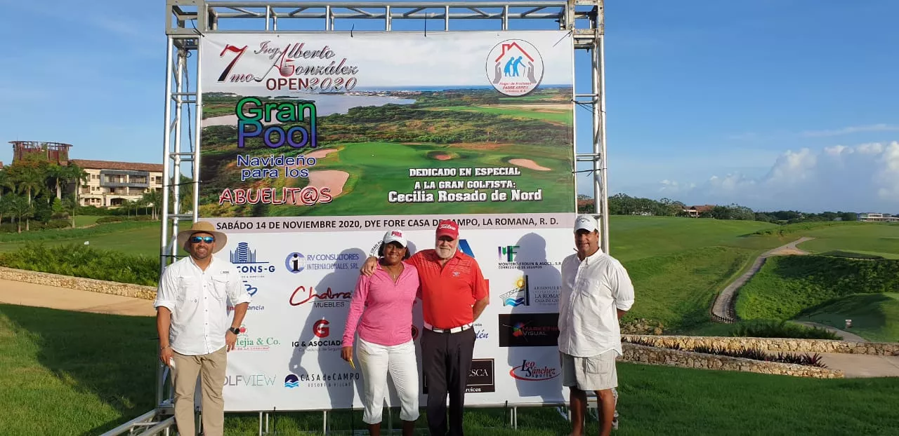 Aberto Gonzalez, Cecilia Rosado De Nord, Kejll Nord y Joaqui Montero