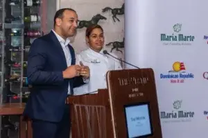 María Marte deja un ‘’Pedacito Dominicano‘’ en festival gastronómico