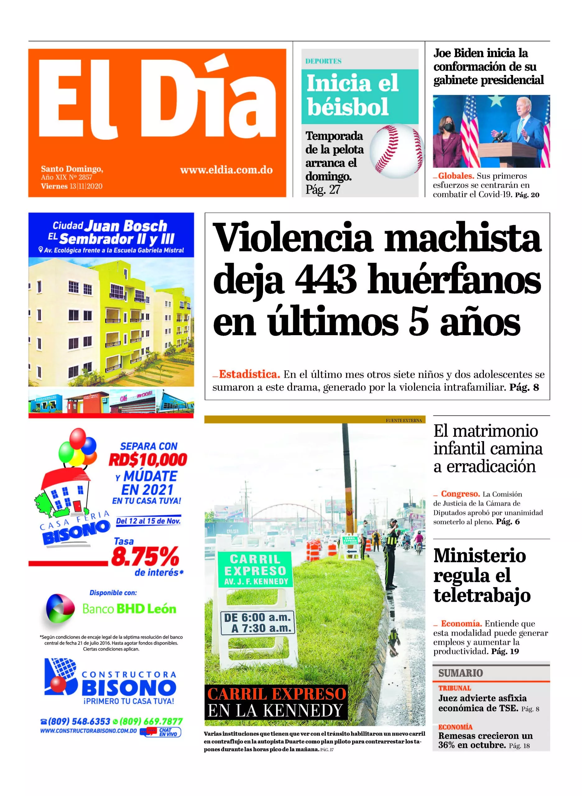 Portada impresa