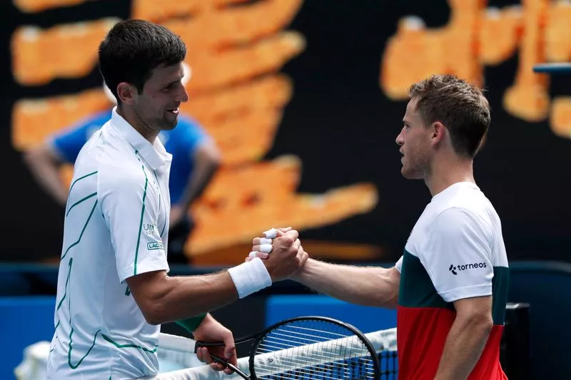 Diego Schwartzman se estrenará contra Djokovic el lunes