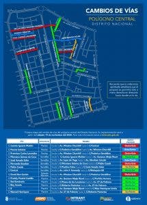 Iniciarán cambios de vías en Polígono Central el próximo sábado