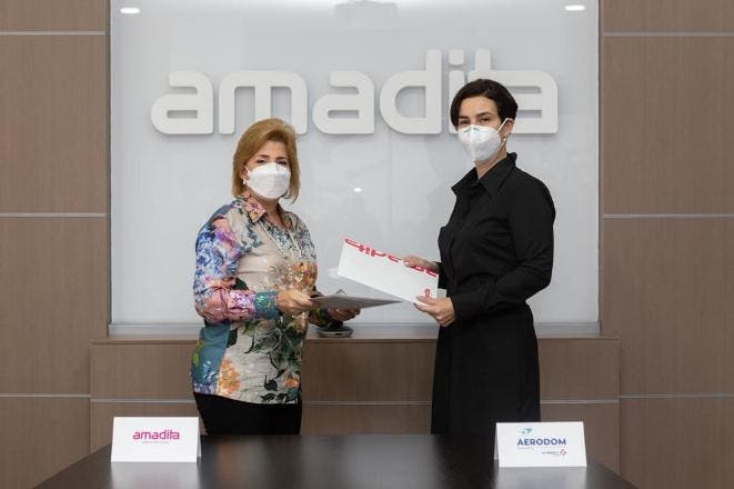 AERODOM y Amadita Laboratorio Clínico firman acuerdo para instalar sucursal en Aeropuerto de Las Américas