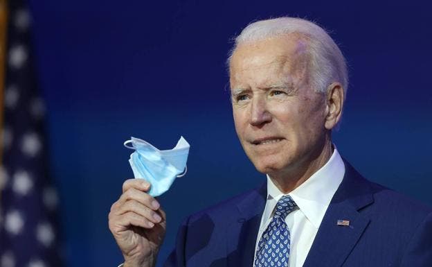 Joe Biden suplica a los estadounidenses que lleven mascarilla