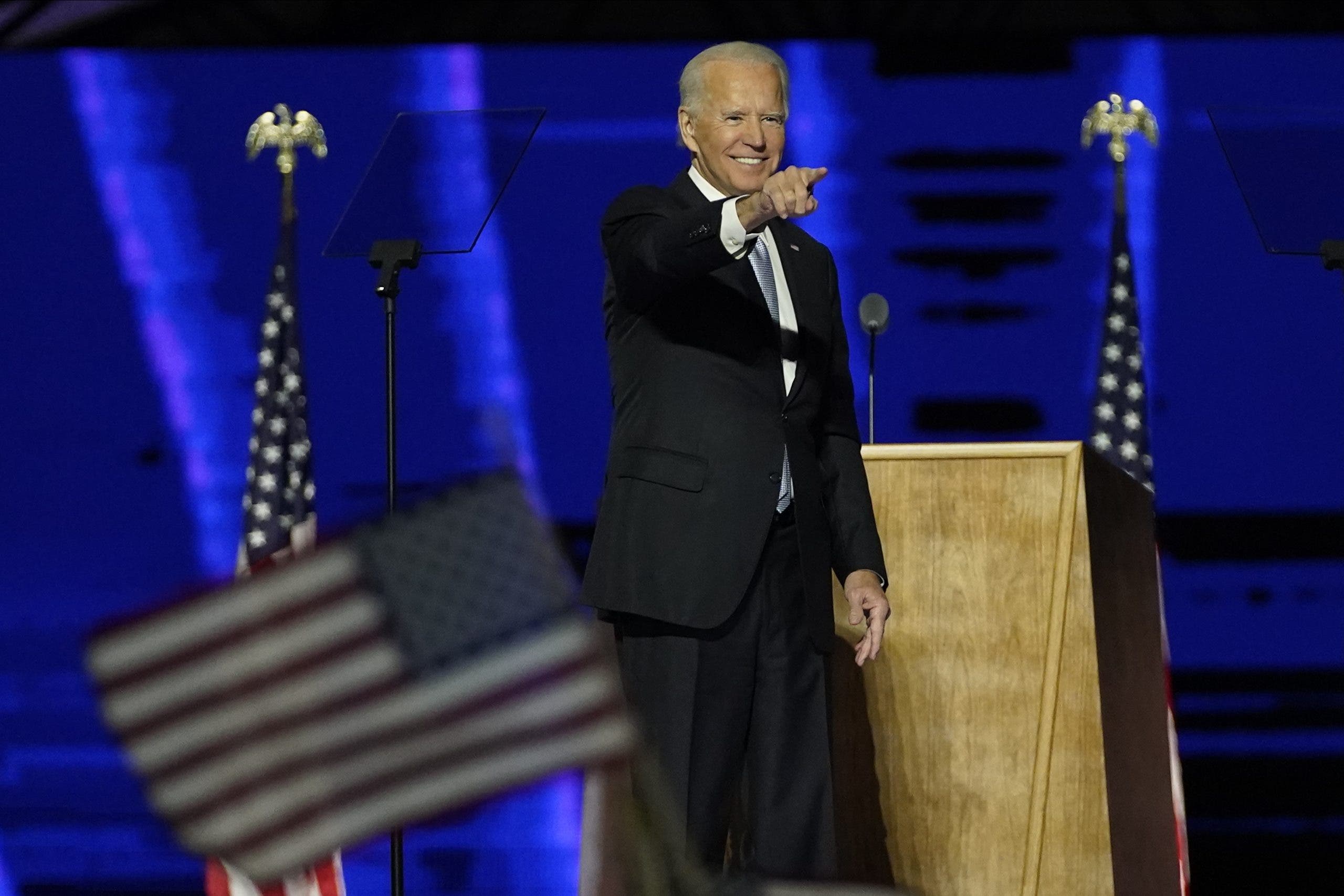 Biden promete unidad; prepara la transición y nombramientos