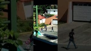 Video capta momento del operativo en que fue ultimado hombre mató 4 personas en SDE