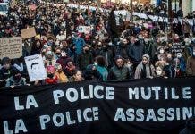 Una gran protesta clama en Francia contra la polémica ley de seguridad