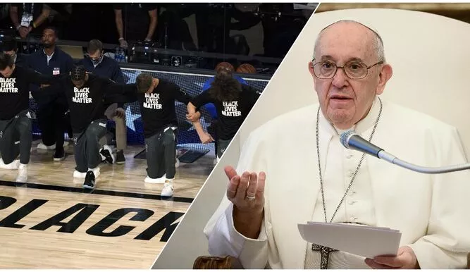 El papa recibió a jugadores de la NBA y hablaron de justicia social