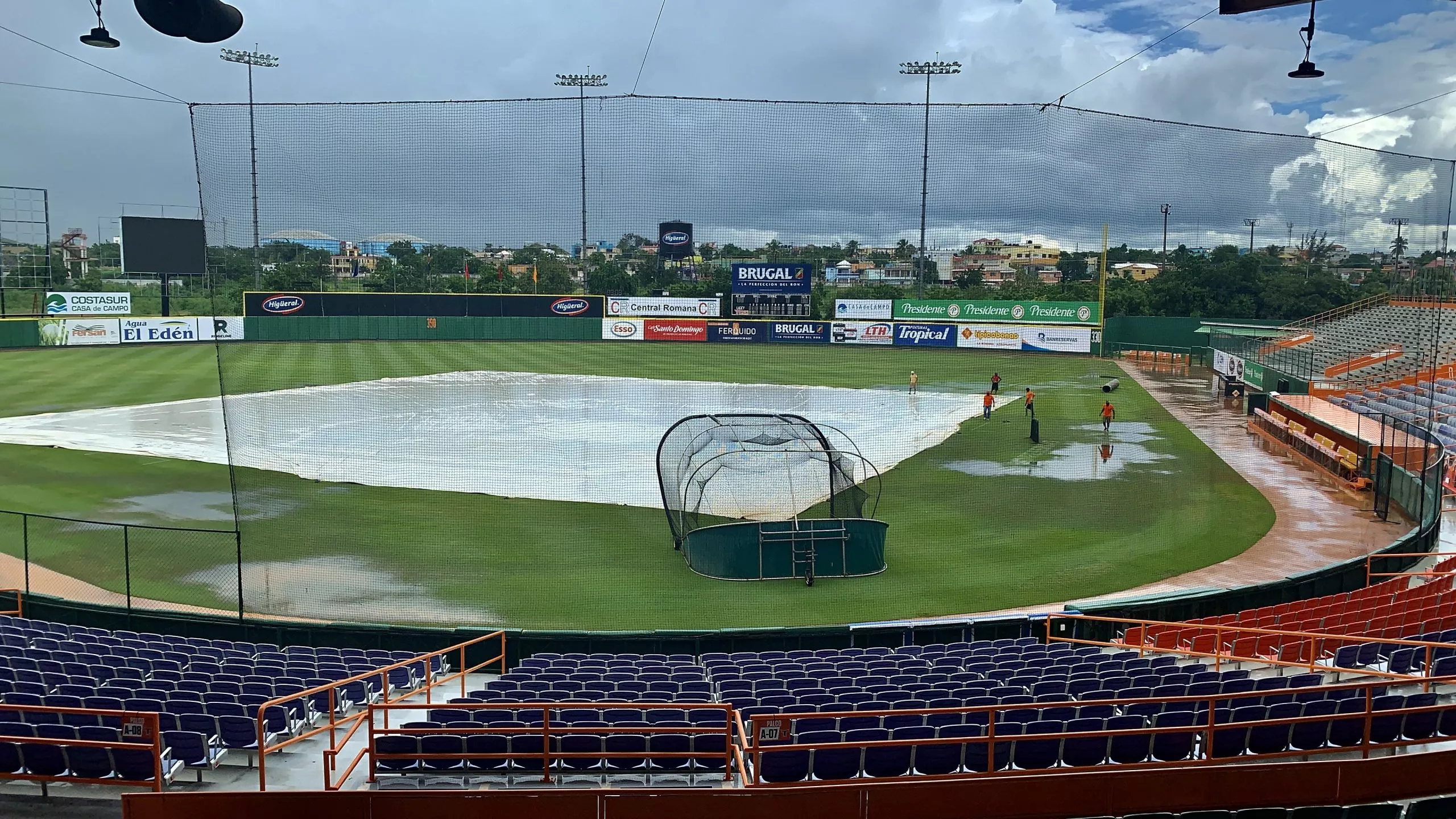 Posponen partido entre Licey vs Toros por mal clima