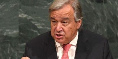 Guterres reafirma que es “urgente” una fuerza internacional militar en Haití