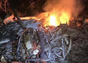 Alijo se habría quemado junto a narcoavioneta