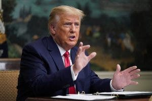 Trump basa su defensa en la libre expresión sin olvidar el “fraude” electoral