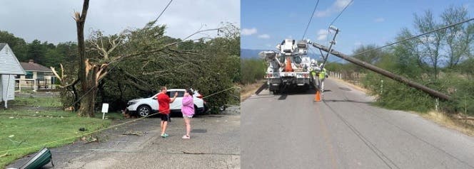 Cientos dominicanos afectados por tormenta azotó área triestatal