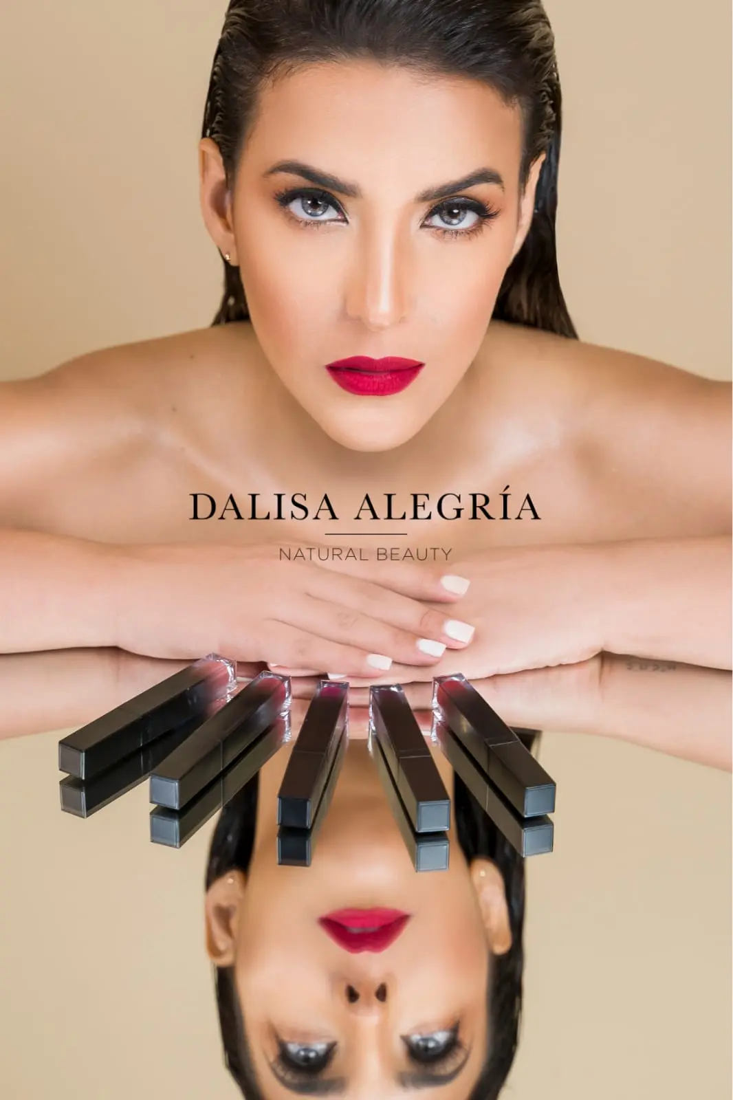 Dalisa Alegría lanza línea de labiales “Natural Beauty”